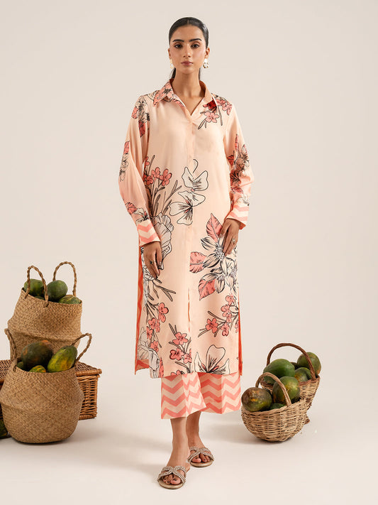 IZEL | Sunset street Pret | MUSE - Pakistani Designer Dress - by Izel - Type : Ladies Clothes - 100% Original at Saira Sultan