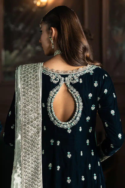 Mushq | Niloufer Velvet Edit 23 | Royan - Pakistani Designer Dress - by Mushq | Type: Bridal - 100% Original at Saira Sultan