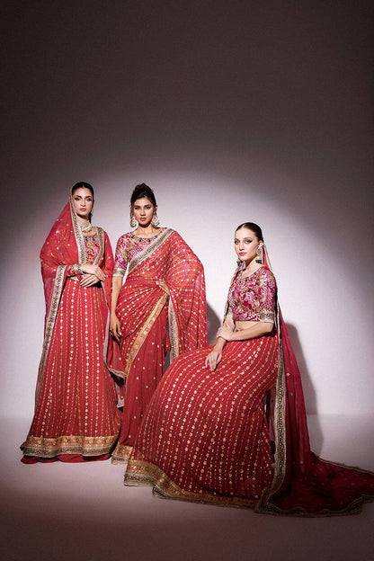 Mushq | Best of Mushq | Molten Lava - Pakistani Designer Dress - by Mushq | Type: Bridal - 100% Original at Saira Sultan