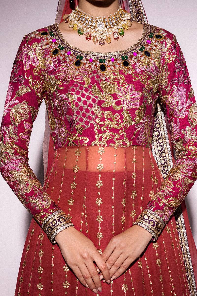 Mushq | Best of Mushq | Molten Lava - Pakistani Designer Dress - by Mushq | Type: Bridal - 100% Original at Saira Sultan