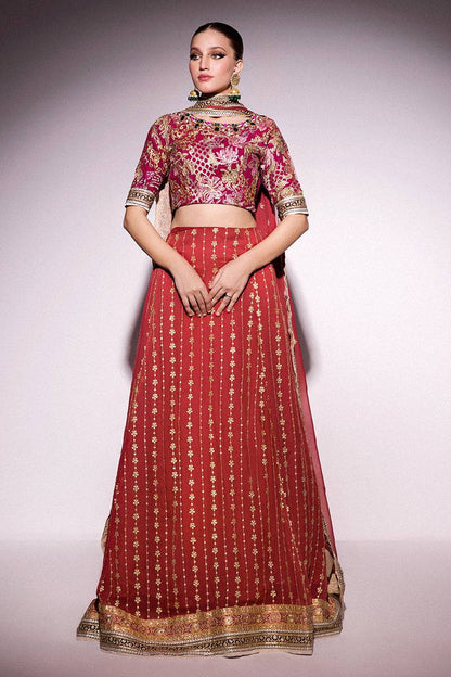 Mushq | Best of Mushq | Molten Lava - Pakistani Designer Dress - by Mushq | Type: Bridal - 100% Original at Saira Sultan