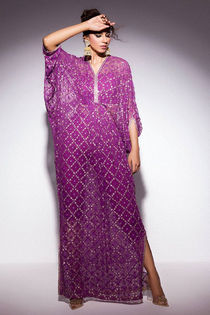 Mushq | Best of Mushq | GULAAB KAFTAN - Pakistani Designer Dress - by Mushq | Type: Bridal - 100% Original at Saira Sultan