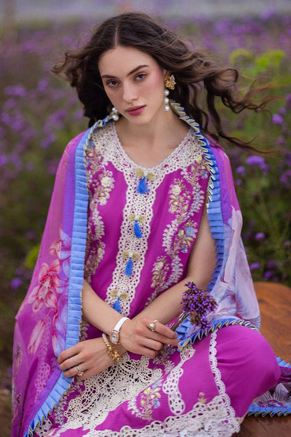 Mushq | Hemline The Secret Garden | ENCHANTED BLOOM - Pakistani Designer Dress - by Mushq | Type: Luxury - 100% Original at Saira Sultan