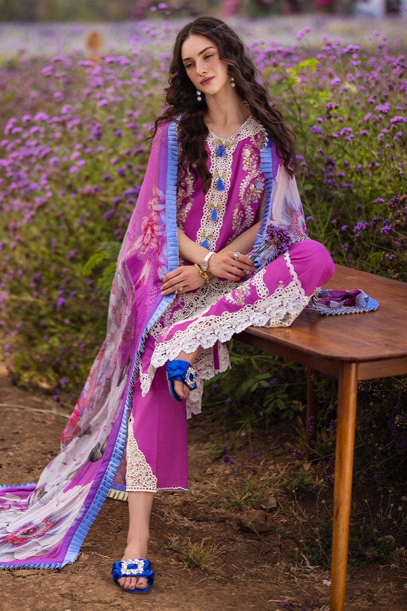 Mushq | Hemline The Secret Garden | ENCHANTED BLOOM - Pakistani Designer Dress - by Mushq | Type: Luxury - 100% Original at Saira Sultan