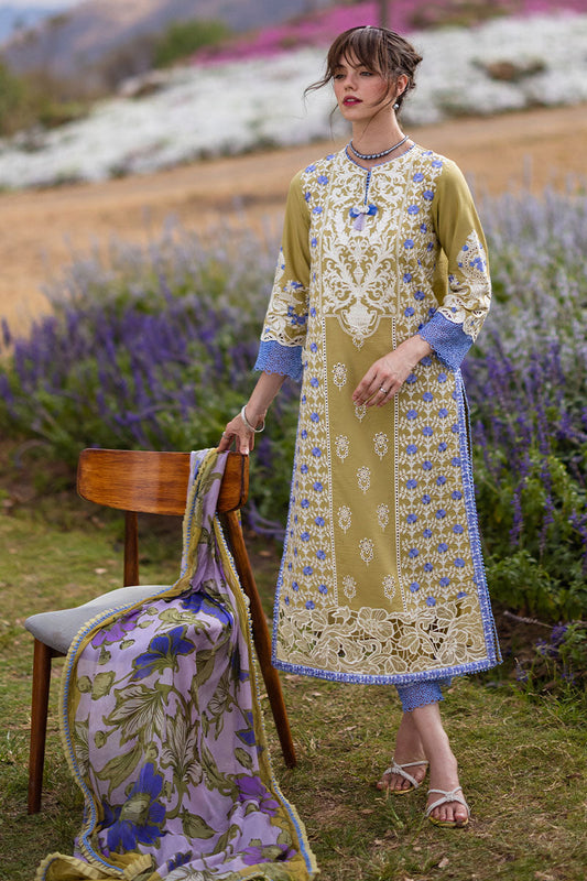 Mushq | Hemline The Secret Garden | MYSTICAL FERN - Pakistani Designer Dress - by Mushq | Type: Luxury - 100% Original at Saira Sultan
