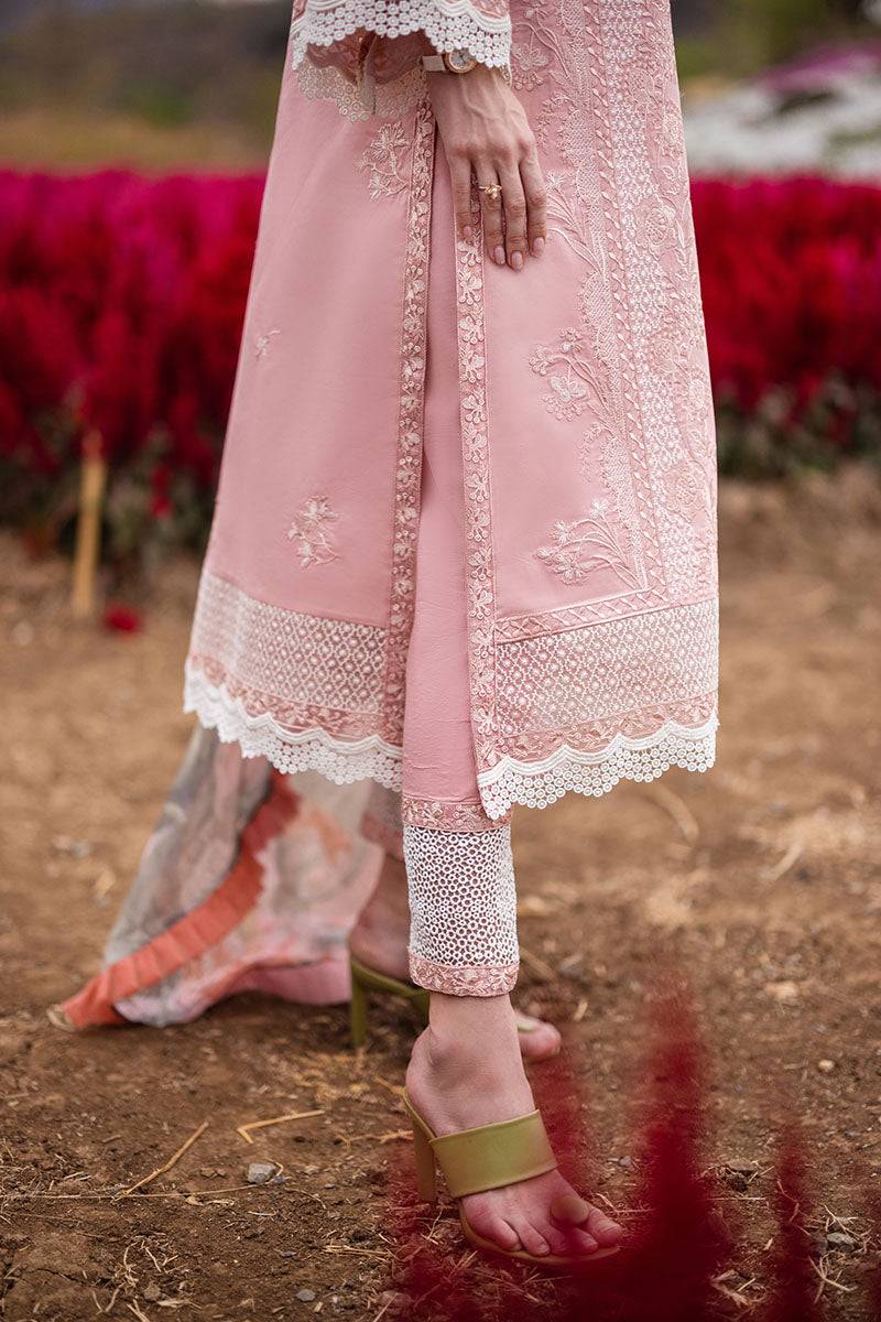 Mushq | Hemline The Secret Garden | ROSEWOOD - Pakistani Designer Dress - by Mushq | Type: Luxury - 100% Original at Saira Sultan