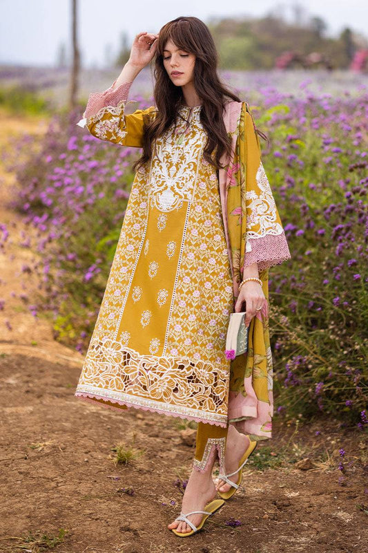 Mushq | Hemline The Secret Garden | WHISPERING PETALS - Pakistani Designer Dress - by Mushq | Type: Luxury - 100% Original at Saira Sultan