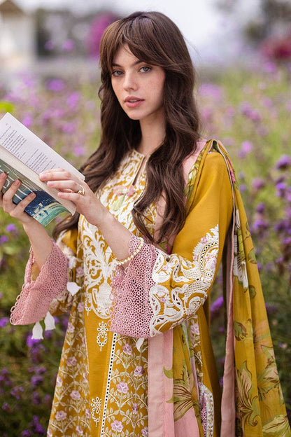 Mushq | Hemline The Secret Garden | WHISPERING PETALS - Pakistani Designer Dress - by Mushq | Type: Luxury - 100% Original at Saira Sultan