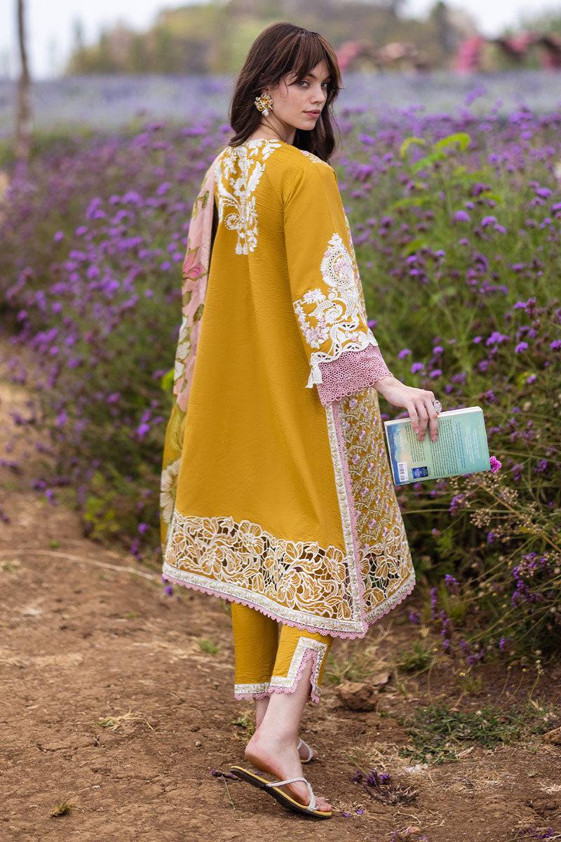 Mushq | Hemline The Secret Garden | WHISPERING PETALS - Pakistani Designer Dress - by Mushq | Type: Luxury - 100% Original at Saira Sultan