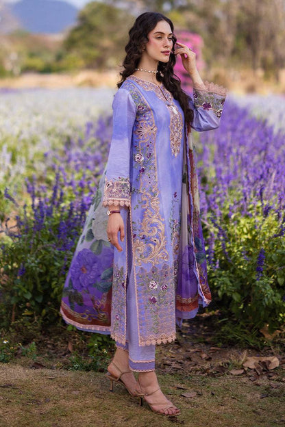 Mushq | Hemline The Secret Garden | PURPLE EMPEROR - Pakistani Designer Dress - by Mushq | Type: Luxury - 100% Original at Saira Sultan