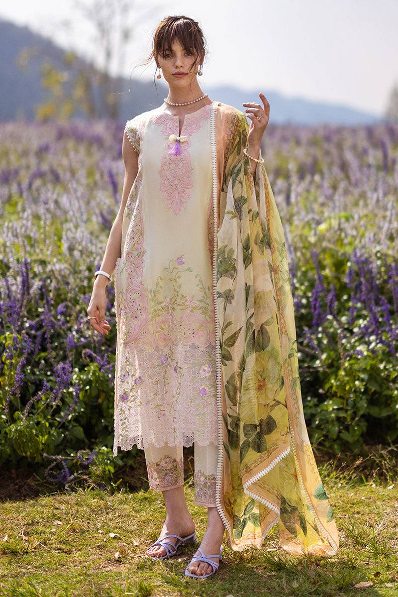 Mushq | Hemline The Secret Garden | SERENITY - Pakistani Designer Dress - by Mushq | Type: Luxury - 100% Original at Saira Sultan