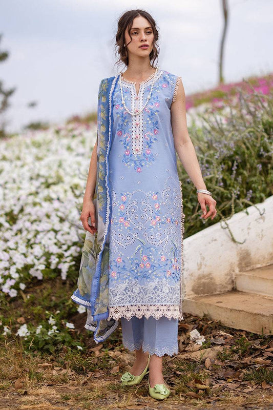 Mushq | Hemline The Secret Garden | MYOSOTIS - Pakistani Designer Dress - by Mushq | Type: Luxury - 100% Original at Saira Sultan