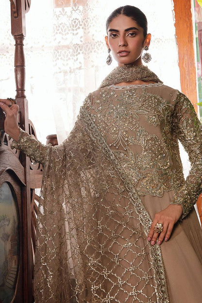 Mushq | Irha Kalidaar Chiffon Pret | HAZEL - Pakistani Designer Dress - by Mushq | Type: Formal - 100% Original at Saira Sultan