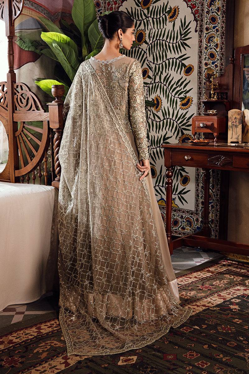 Mushq | Irha Kalidaar Chiffon Pret | HAZEL - Pakistani Designer Dress - by Mushq | Type: Formal - 100% Original at Saira Sultan