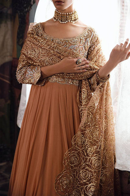 Mushq | Irha Kalidaar Chiffon Pret | CIEL - Pakistani Designer Dress - by Mushq | Type: Formal - 100% Original at Saira Sultan