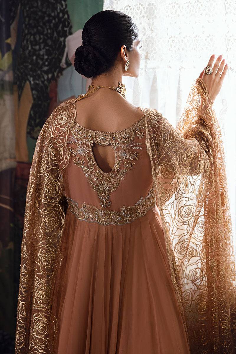 Mushq | Irha Kalidaar Chiffon Pret | CIEL - Pakistani Designer Dress - by Mushq | Type: Formal - 100% Original at Saira Sultan