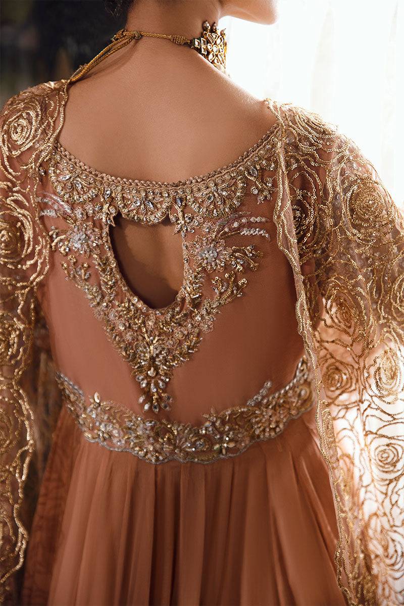 Mushq | Irha Kalidaar Chiffon Pret | CIEL - Pakistani Designer Dress - by Mushq | Type: Formal - 100% Original at Saira Sultan