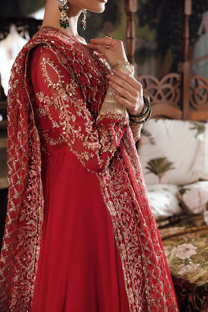 Mushq | Irha Kalidaar Chiffon Pret | MALIAH - Pakistani Designer Dress - by Mushq | Type: Formal - 100% Original at Saira Sultan