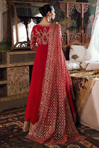 Mushq | Irha Kalidaar Chiffon Pret | MALIAH - Pakistani Designer Dress - by Mushq | Type: Formal - 100% Original at Saira Sultan