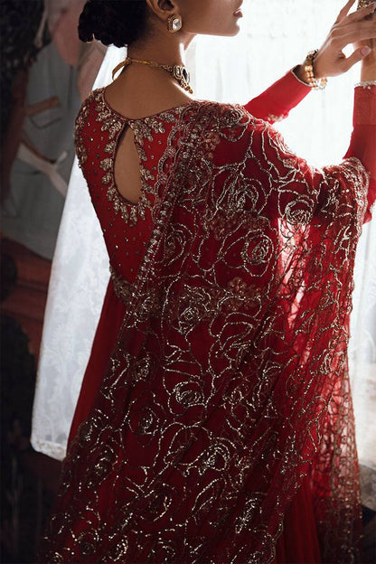 Mushq | Irha Kalidaar Chiffon Pret | RAYA - Pakistani Designer Dress - by Mushq | Type: Formal - 100% Original at Saira Sultan