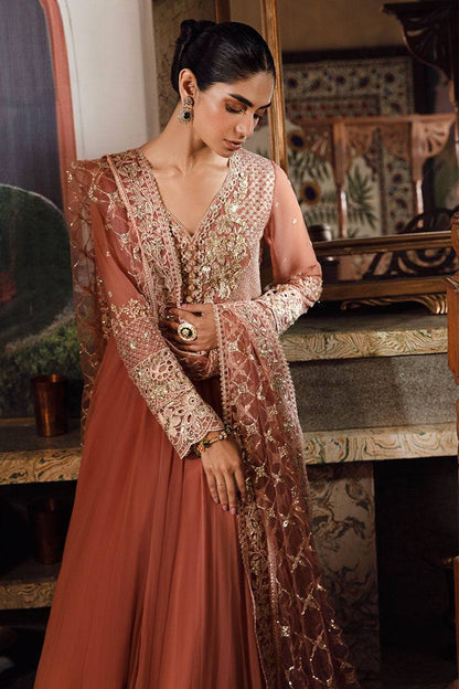Mushq | Irha Kalidaar Chiffon Pret | AYLA - Pakistani Designer Dress - by Mushq | Type: Formal - 100% Original at Saira Sultan