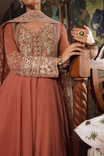 Mushq | Irha Kalidaar Chiffon Pret | AYLA - Pakistani Designer Dress - by Mushq | Type: Formal - 100% Original at Saira Sultan