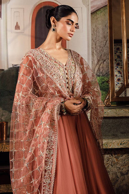 Mushq | Irha Kalidaar Chiffon Pret | AYLA - Pakistani Designer Dress - by Mushq | Type: Formal - 100% Original at Saira Sultan