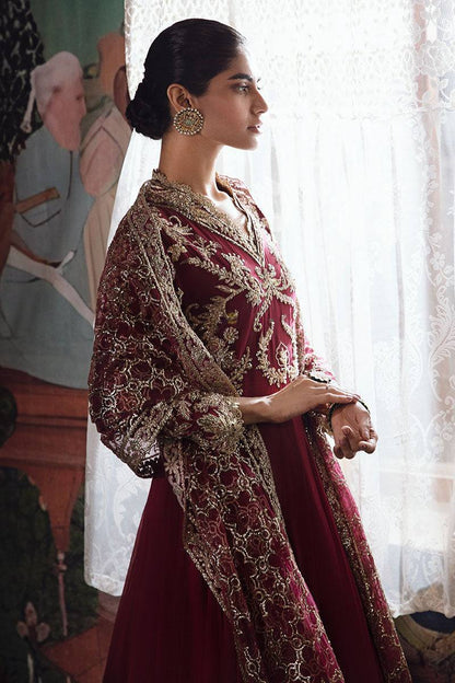 Mushq | Irha Kalidaar Chiffon Pret | NYRA - Pakistani Designer Dress - by Mushq | Type: Formal - 100% Original at Saira Sultan