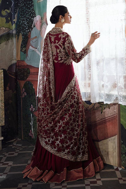 Mushq | Irha Kalidaar Chiffon Pret | NYRA - Pakistani Designer Dress - by Mushq | Type: Formal - 100% Original at Saira Sultan