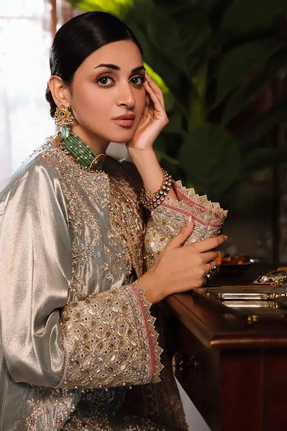 Mushq | Sunehri Anmol Edit | Amaya - Pakistani Designer Dress - by Mushq | Type: Bridal - 100% Original at Saira Sultan