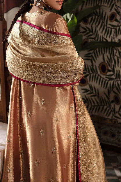 Mushq | Sunehri Anmol Edit | Aleha - Pakistani Designer Dress - by Mushq | Type: Bridal - 100% Original at Saira Sultan