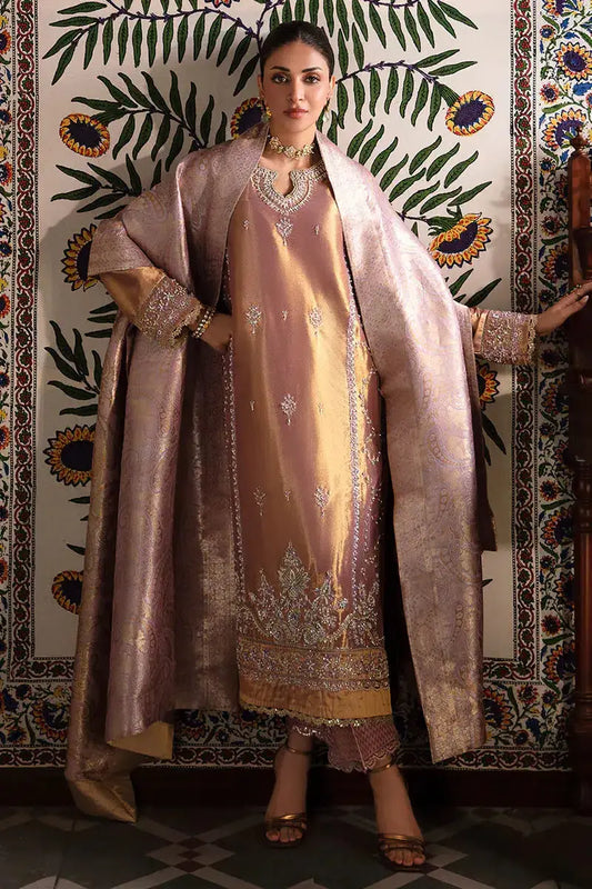 Mushq | Sunehri Anmol Edit | Nurah - Pakistani Designer Dress - by Mushq | Type: Bridal - 100% Original at Saira Sultan