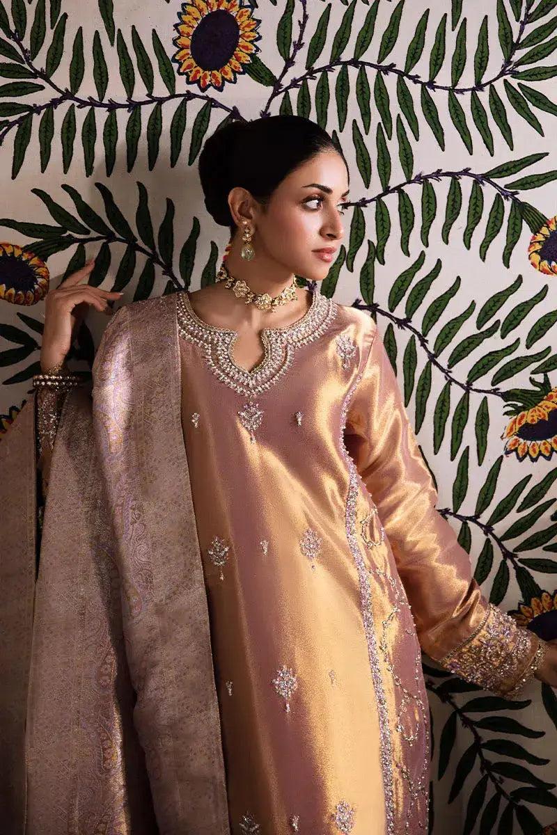 Mushq | Sunehri Anmol Edit | Nurah - Pakistani Designer Dress - by Mushq | Type: Bridal - 100% Original at Saira Sultan
