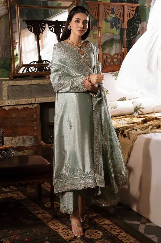 Mushq | Sunehri Anmol Edit | Heer - Pakistani Designer Dress - by Mushq | Type: Bridal - 100% Original at Saira Sultan