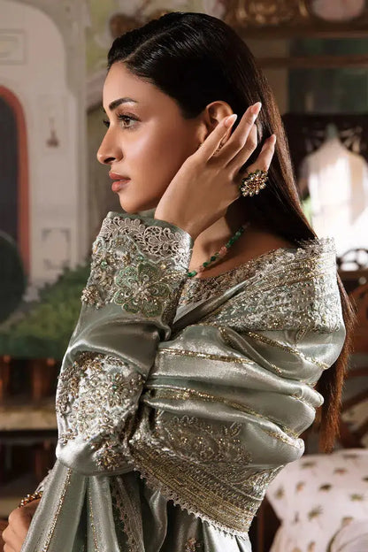 Mushq | Sunehri Anmol Edit | Heer - Pakistani Designer Dress - by Mushq | Type: Bridal - 100% Original at Saira Sultan