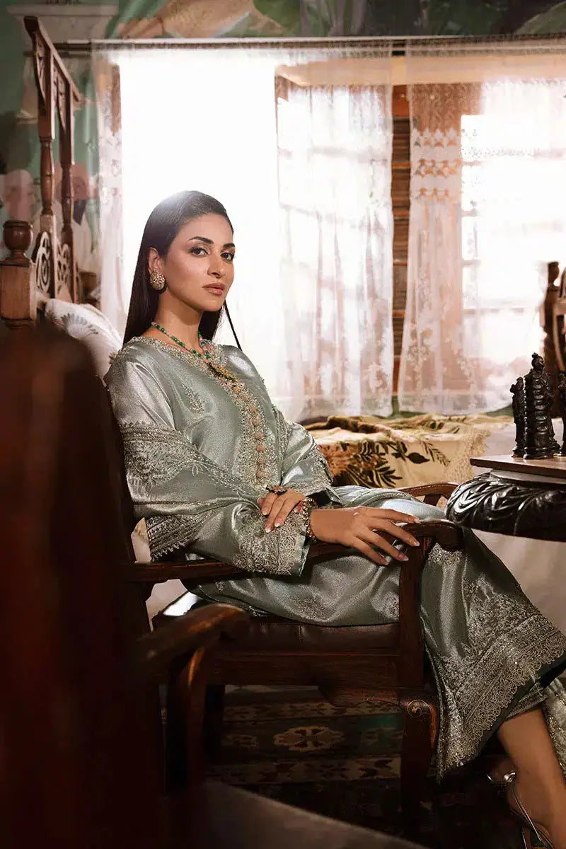 Mushq | Sunehri Anmol Edit | Heer - Pakistani Designer Dress - by Mushq | Type: Bridal - 100% Original at Saira Sultan