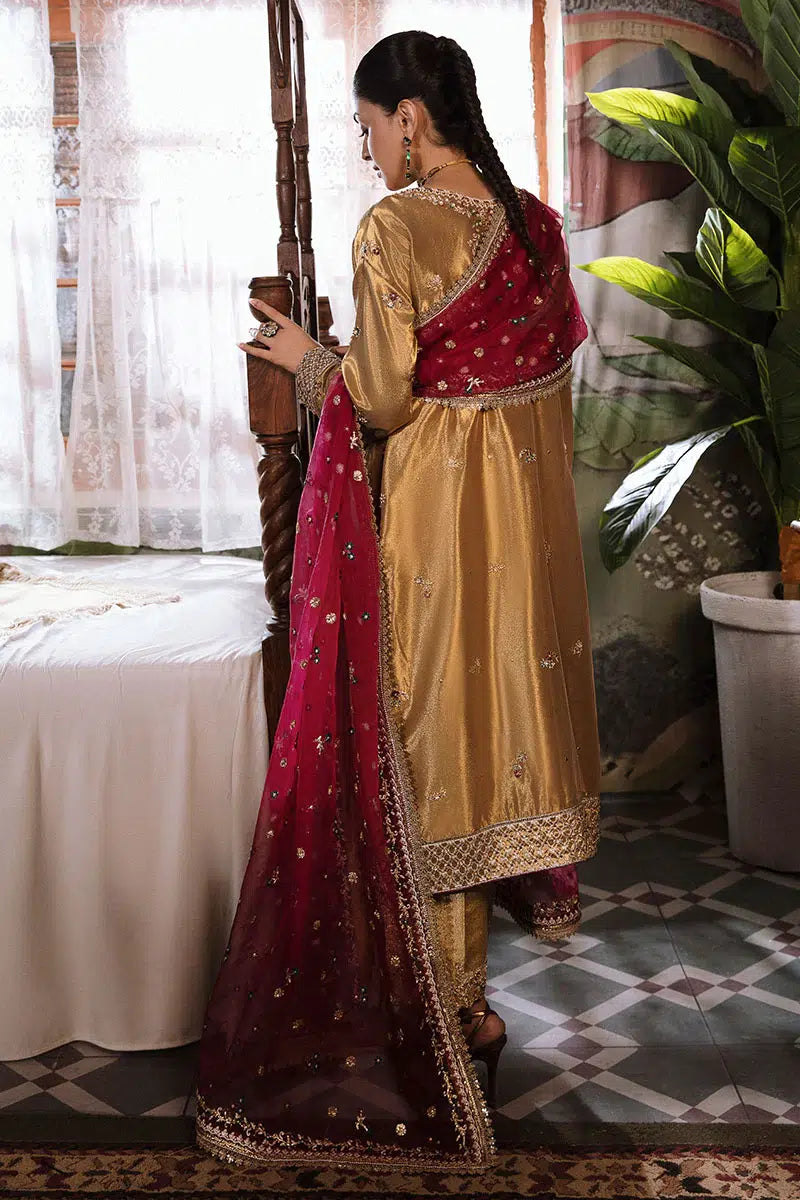 Mushq | Sunehri Anmol Edit | Zaisha - Pakistani Designer Dress - by Mushq | Type: Bridal - 100% Original at Saira Sultan