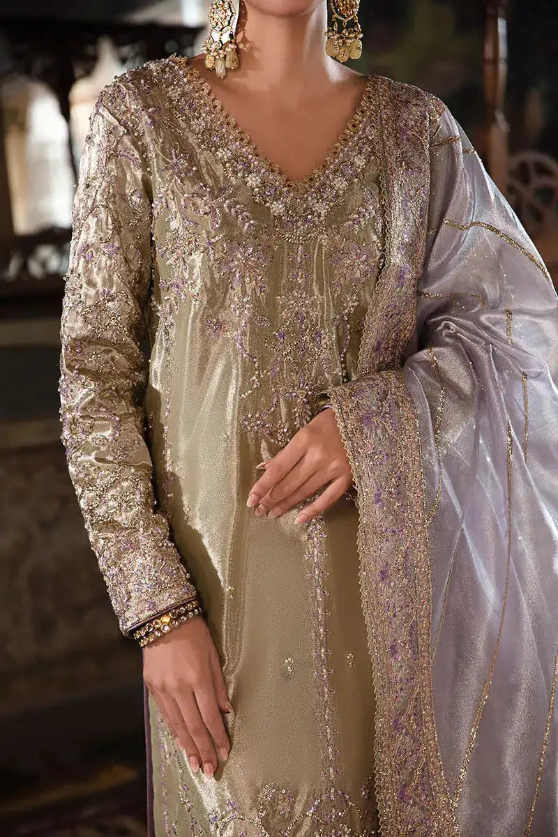 Mushq | Sunehri Anmol Edit | Zyva - Pakistani Designer Dress - by Mushq | Type: Bridal - 100% Original at Saira Sultan