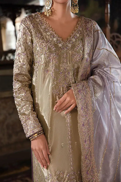 Mushq | Sunehri Anmol Edit | Zyva - Pakistani Designer Dress - by Mushq | Type: Bridal - 100% Original at Saira Sultan
