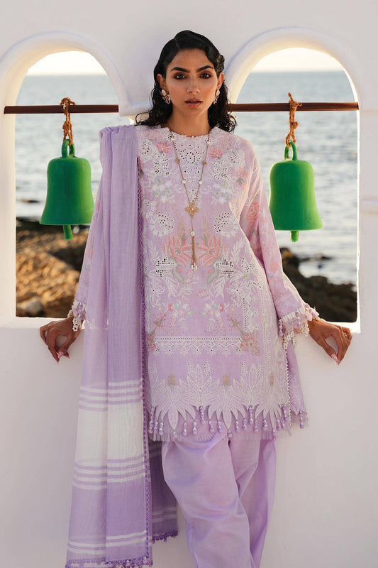 Sana Safinaz | Muzlin Spring 24 | M241-009B-DF - Pakistani Designer Dress - by Sana Safinaz | Type: Luxury - 100% Original at Saira Sultan