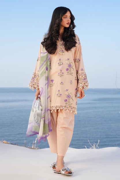 Sana Safinaz | Muzlin Spring 24 | M241-010B-CJ - Pakistani Designer Dress - by Sana Safinaz | Type: Luxury - 100% Original at Saira Sultan