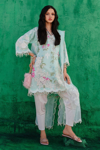 Sana Safinaz | Muzlin Spring 24 | M241-011B-CW - Pakistani Designer Dress - by sana | Type: Luxury - 100% Original at Saira Sultan