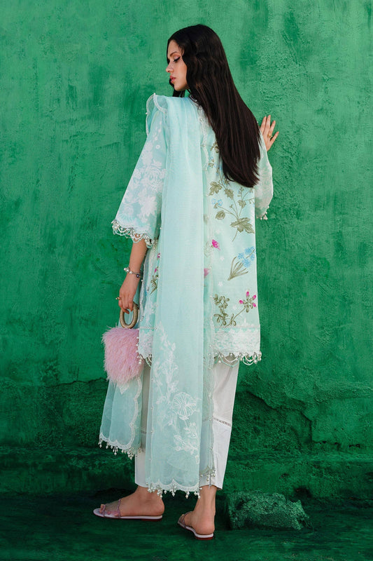 Sana Safinaz | Muzlin Spring 24 | M241-011B-CW - Pakistani Designer Dress - by sana | Type: Luxury - 100% Original at Saira Sultan