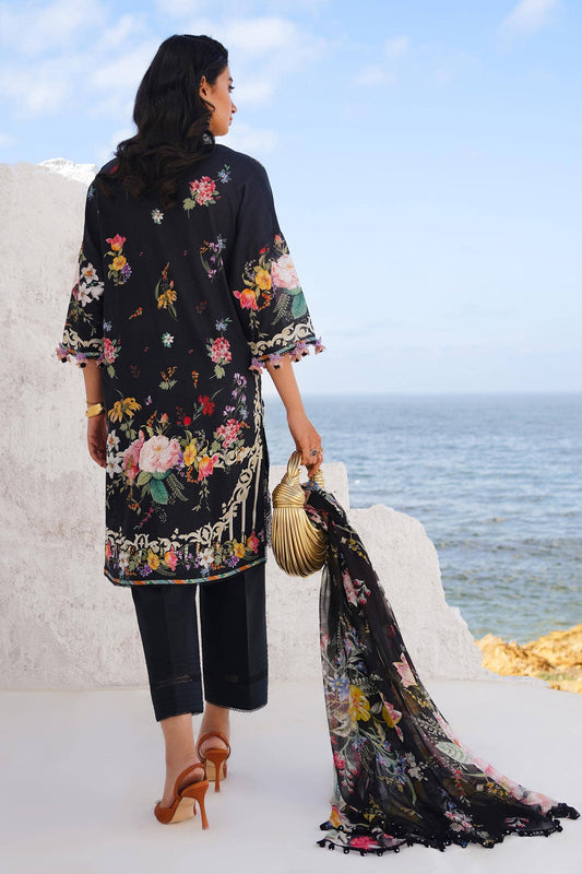 Sana Safinaz | Muzlin Spring 24 | M241-012B-CI - Pakistani Designer Dress - by Sana Safinaz | Type: Luxury - 100% Original at Saira Sultan