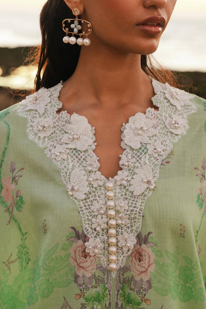 Sana Safinaz | Muzlin Spring 24 | M241-013B-CI - Pakistani Designer Dress - by Sana Safinaz | Type: Luxury - 100% Original at Saira Sultan