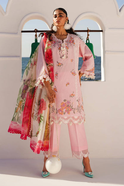 Sana Safinaz | Muzlin Spring 24 | M241-016A-CL - Pakistani Designer Dress - by Sana Safinaz | Type: Luxury - 100% Original at Saira Sultan