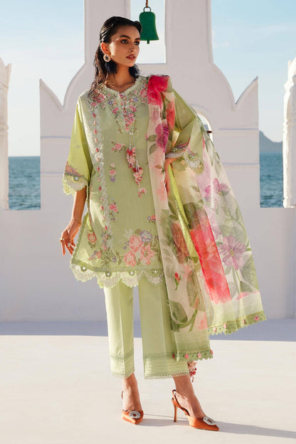 Sana Safinaz | Muzlin Spring 24 | M241-016B-CL - Pakistani Designer Dress - by Sana Safinaz | Type: Luxury - 100% Original at Saira Sultan