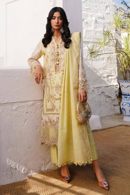 Sana Safinaz | Muzlin Spring 24 | M241-018A-CM - Pakistani Designer Dress - by Sana Safinaz | Type: Luxury - 100% Original at Saira Sultan