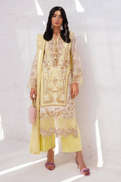 Sana Safinaz | Muzlin Spring 24 | M241-018A-CM - Pakistani Designer Dress - by Sana Safinaz | Type: Luxury - 100% Original at Saira Sultan