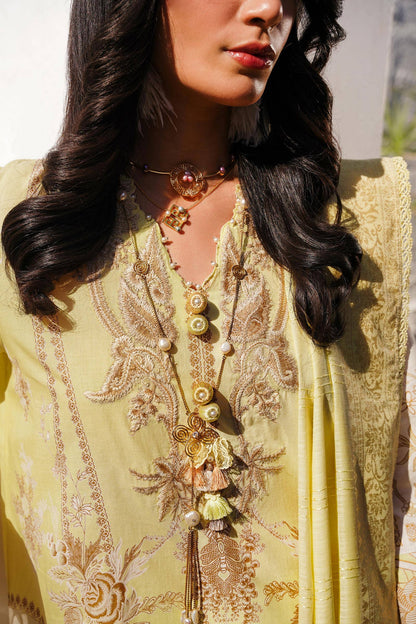 Sana Safinaz | Muzlin Spring 24 | M241-018A-CM - Pakistani Designer Dress - by Sana Safinaz | Type: Luxury - 100% Original at Saira Sultan